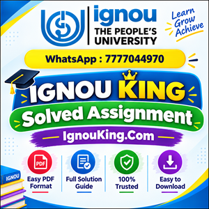 BCOS-186 IGNOU Solved Assignment (January 2026) (Hindi Medium) PDF